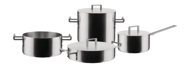 Superprijs Alessi Pannenset Convivio - DC100S7 - door David Chipperfield - 7 Delig