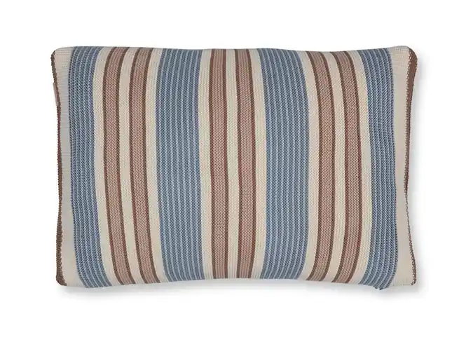 Direct Verzonden Pip Studio Bonsoir Combistripe Sierkussen Blauw 40 x 60 cm