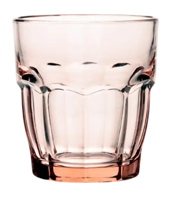 Populair Bormioli Rocco Waterglazen Rock Bar - Oranje - 270 ml - 6 stuks