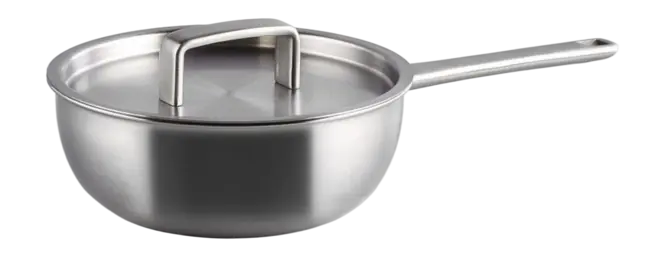 Habonne - Sauspan sauteuse met deksel,18 cm - Habonne King Superprijs