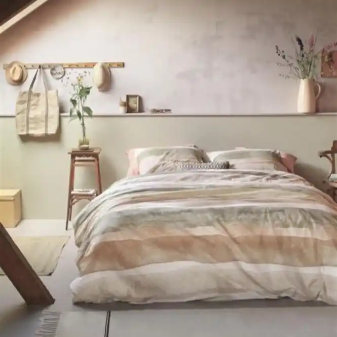 Ariadne At Home Mix Dekbedovertrek - Naturel Merkproduct