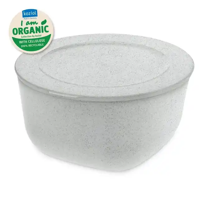 Alleen Vandaag Koziol - Schaal met Deksel, 2 L, Organic Grijs - Koziol Connect Box
