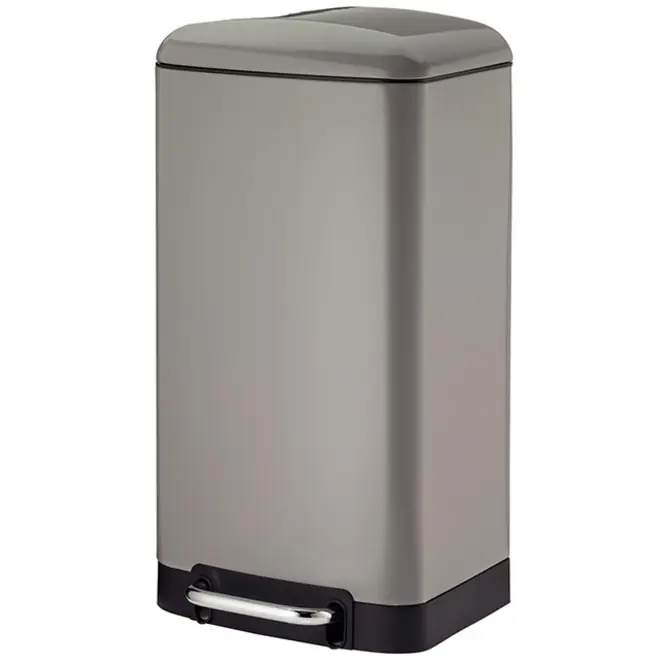 Veilige Betaling Kela Davino Pedaalemmer Silent Close 30 L - Grijs