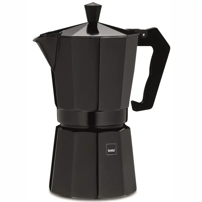 Alleen Vandaag Kela - Espressomaker 6-kops, Zwart - Kela Italia