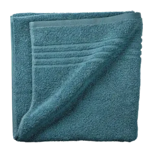 Badhanddoek, 70 x 140 cm, Teal Blauw - Kela Leonora Favoriet