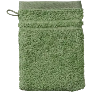 Washandje, 15 x 21 cm, Mos Groen - Kela Leonora Weekendaanbieding