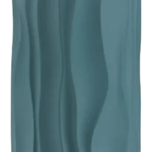 Badkamer Drinkbeker, Polyresin, Teal Blauw - Kela Merida Beperkte Voorraad