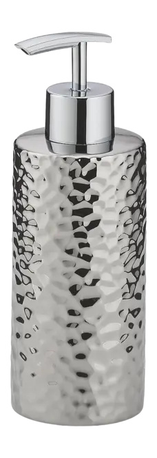 Alleen Vandaag Zeepdispenser, 0.3 L, Verchroomd Kunststof, Zilver - Kela Sterling