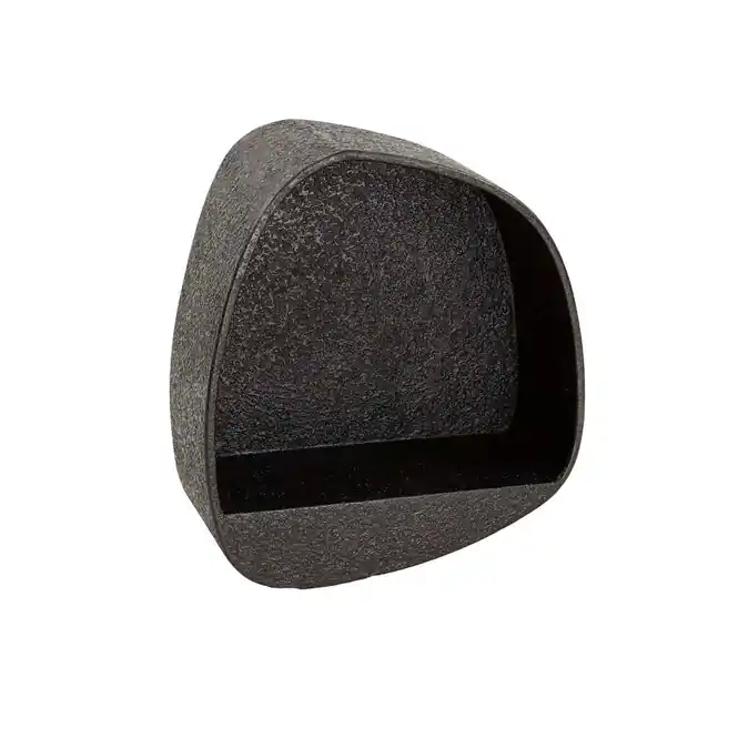 Voordeelprijs Fraaai - Taro wandplank - breed - metallic - zwart