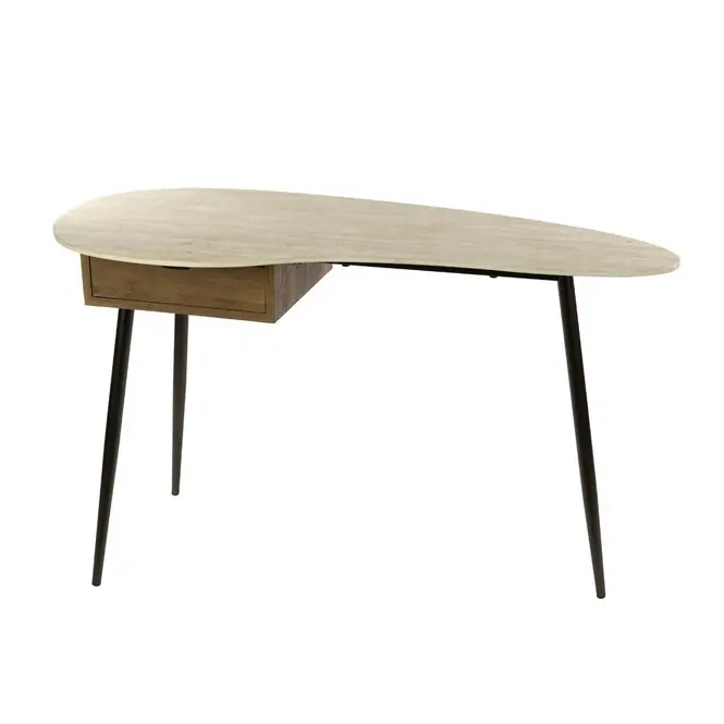 Op = Op Fraaai - Bruno kaptafel 1 lade keramiek - beige bruin