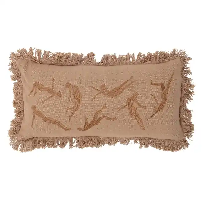 Bloomingville Risca Sierkussen - Beige Betrouwbaar